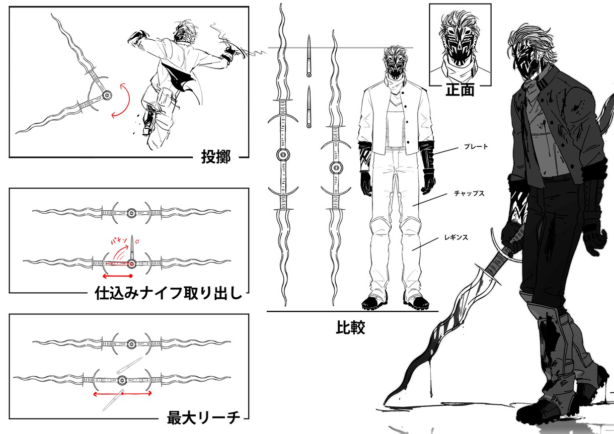 お好みのオリジナルのキャラクターデザインいたします ご自身の創作キャラ…小説の登場人物…理想のキャラ作ります！ イメージ7