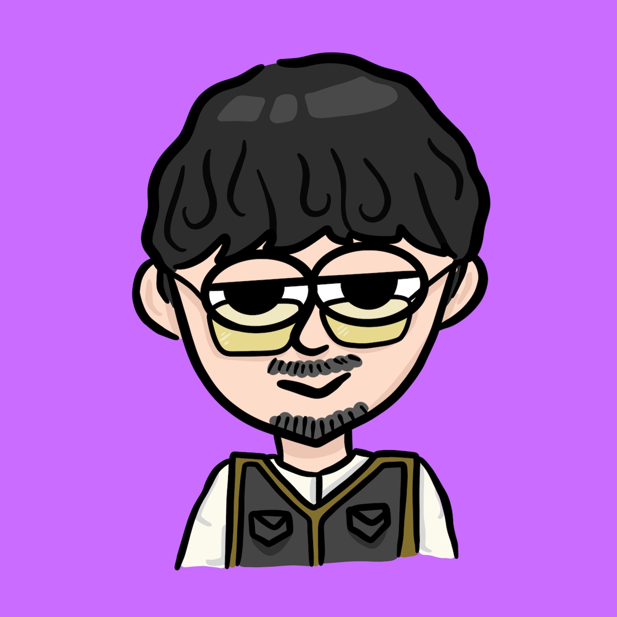 即納！格安！POPなキャラ風アイコンお描きします 商用OK！カラフルで映える！個性的なアイコンです★ イメージ2