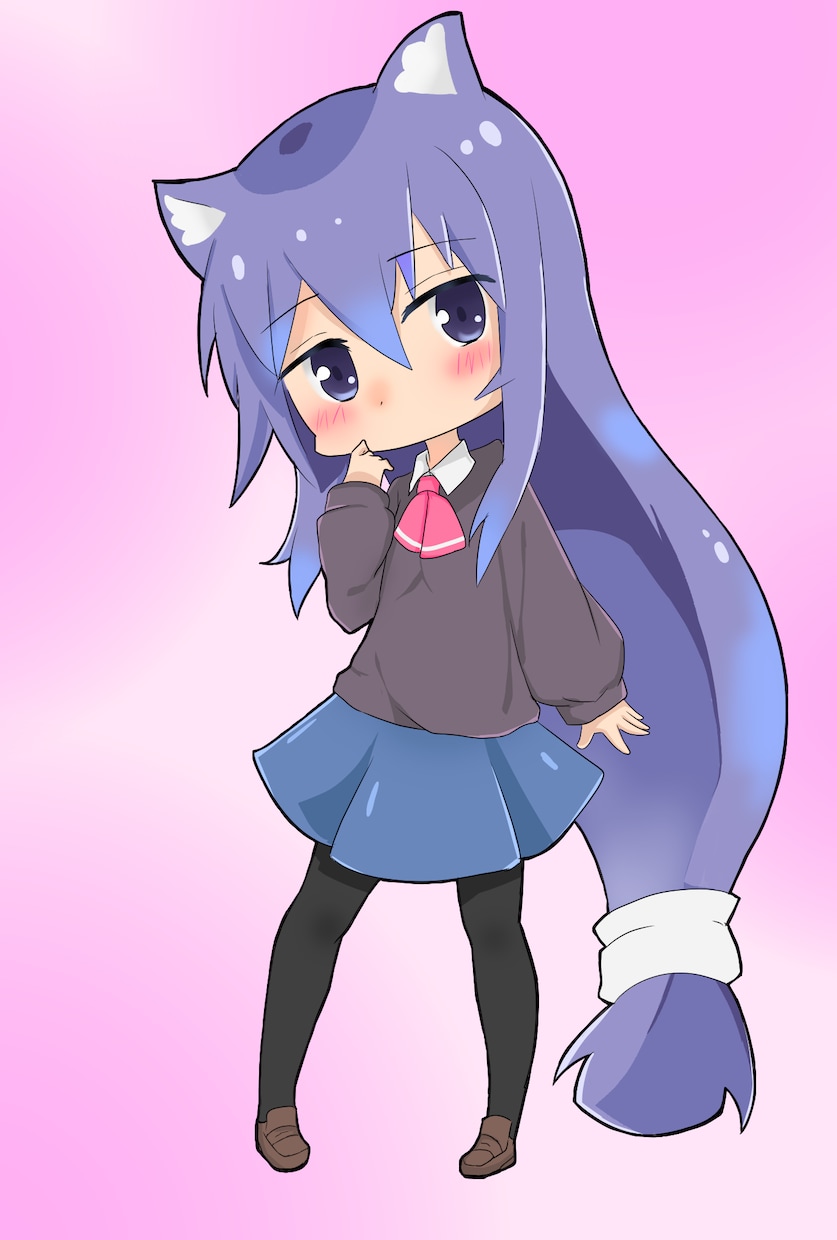 アニメ塗りでデフォルメイラストを描きます 動画用、立ち絵、アイコン等…様々用途に対応いたします イメージ3