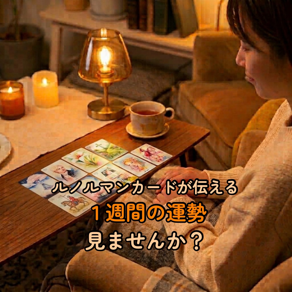 1週間の運勢とアドバイスを文字で届けます 大事な用事を入れる日の決定や1週間の過ごし方の相談室 イメージ1