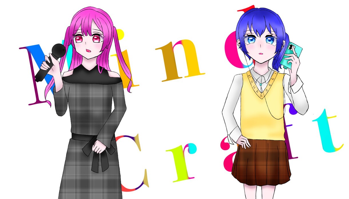 歌ってみたのサムネイルイラスト描きます カバーやオリジナル曲、イラストも本家orオリジナル描きます イメージ3