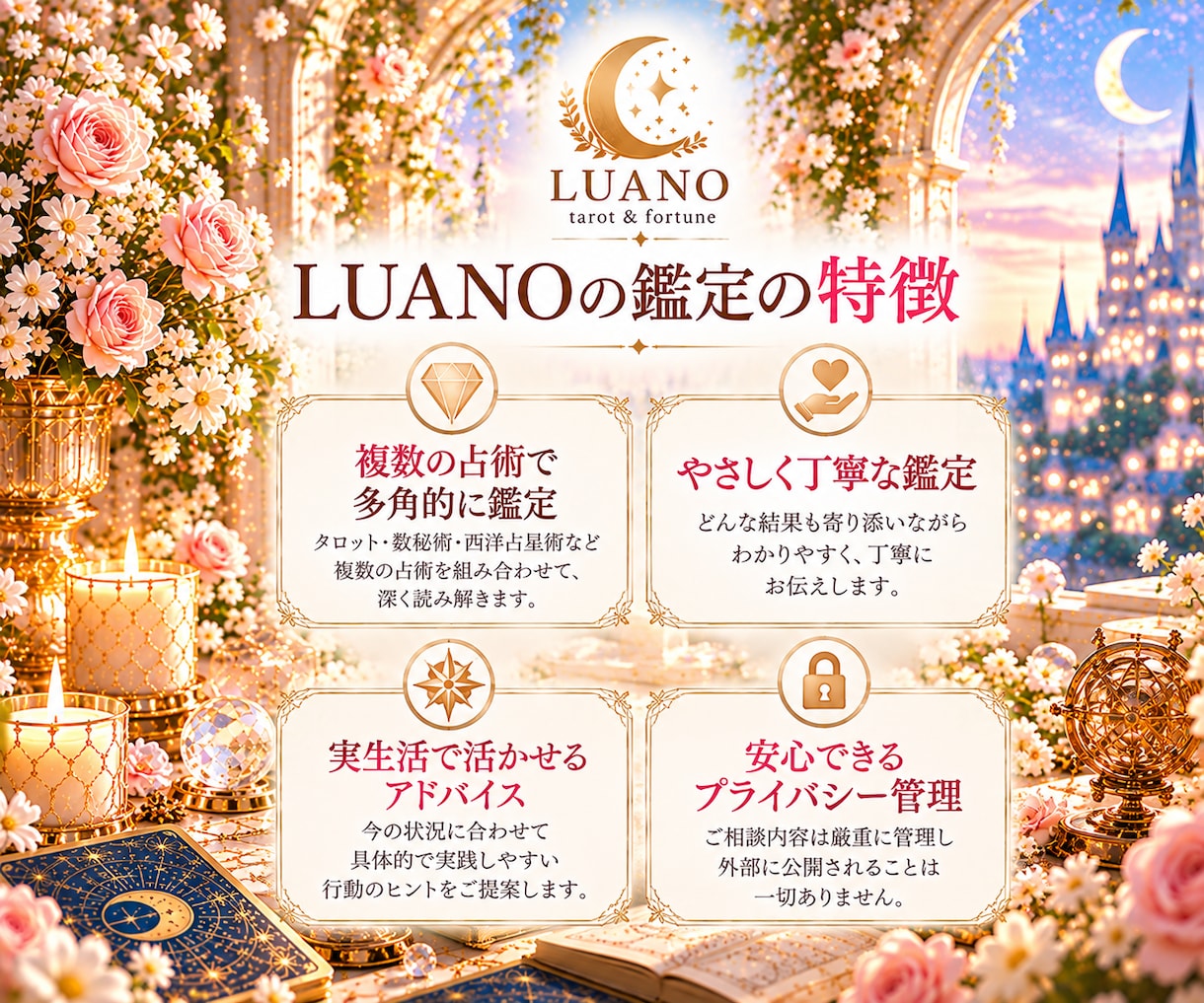 1/あの人の本音とあなたへの気持ちを占います 上げ鑑定なし｜言葉にしない本心まで読み解きます イメージ5