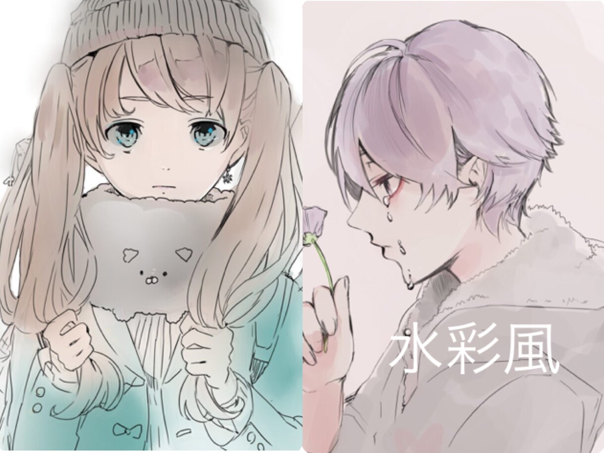 綺麗/繊細なイラストを描きます 貴方の脳内を具現化します。引き込まれるイラストを イメージ2