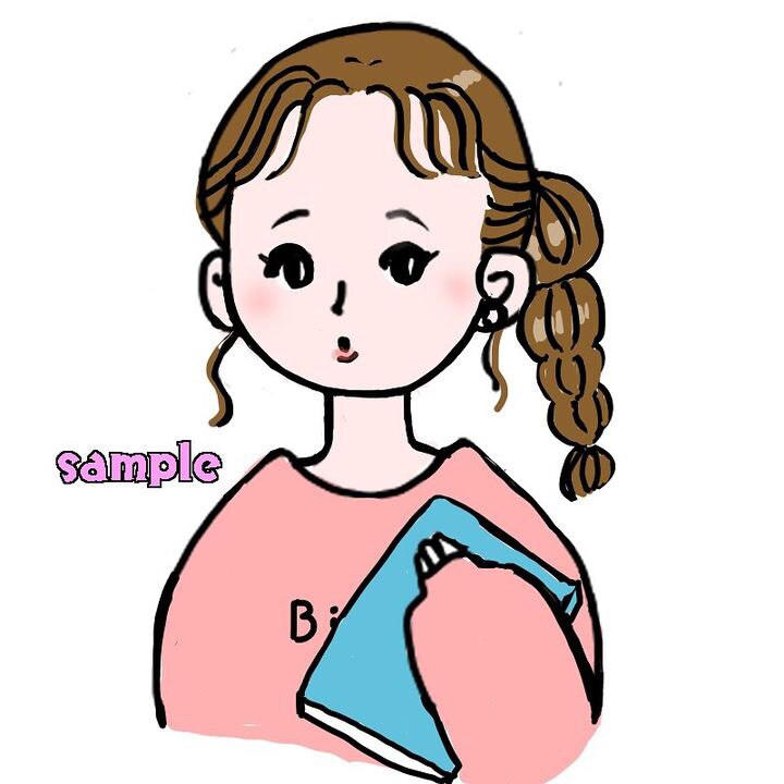ふんわり優しい雰囲気のアイコン描きます アイコンやブログの吹き出しに！癒し系アイコン作ります♡ イメージ2