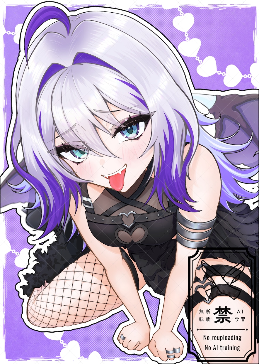 商用利用可！グッズ化可！一枚絵イラストを描きます ライバー活動をお手伝い！サムネ/歌みた/パネル開け/おはV イメージ6