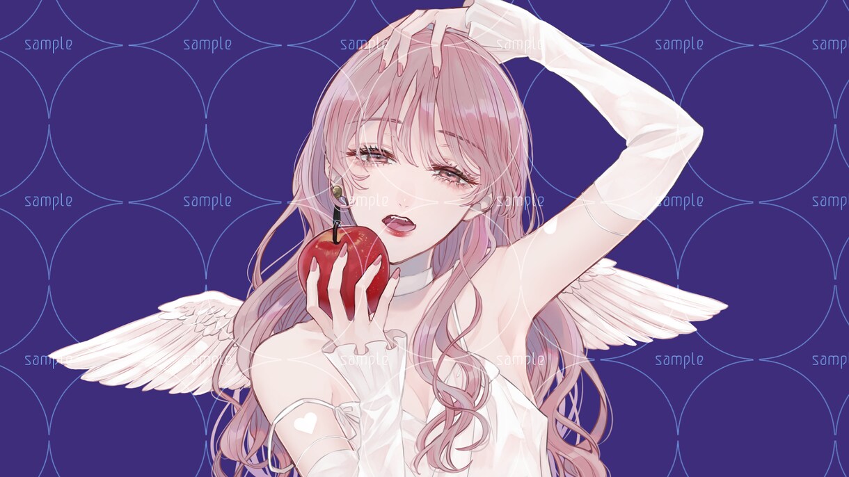 動画用サムネイルやヘッダーイラストを制作いたします 配信や歌ってみた、SNSヘッダーなどにも イメージ1