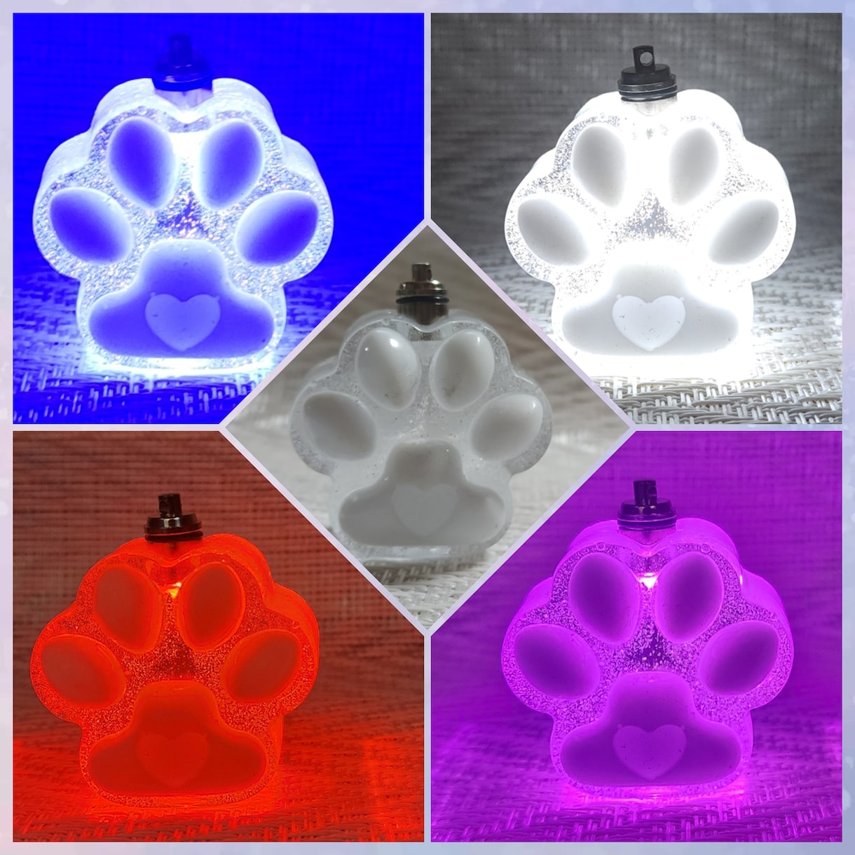 LEDライトで光ります 電池交換でずっと使えます。可愛い猫の手です。 イメージ6