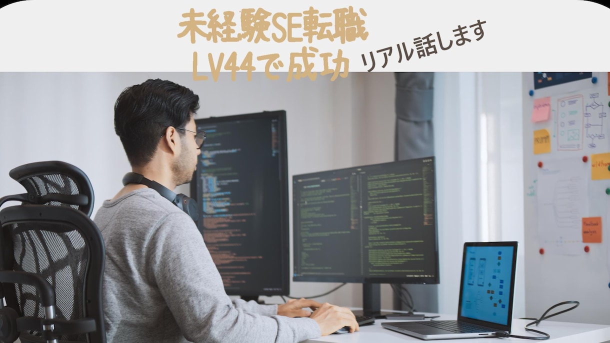 会社26年で退職！LV44未経験SE転職を話します 退職・転職した人に聞くのが一番、私も転職前に相談しました！ イメージ1