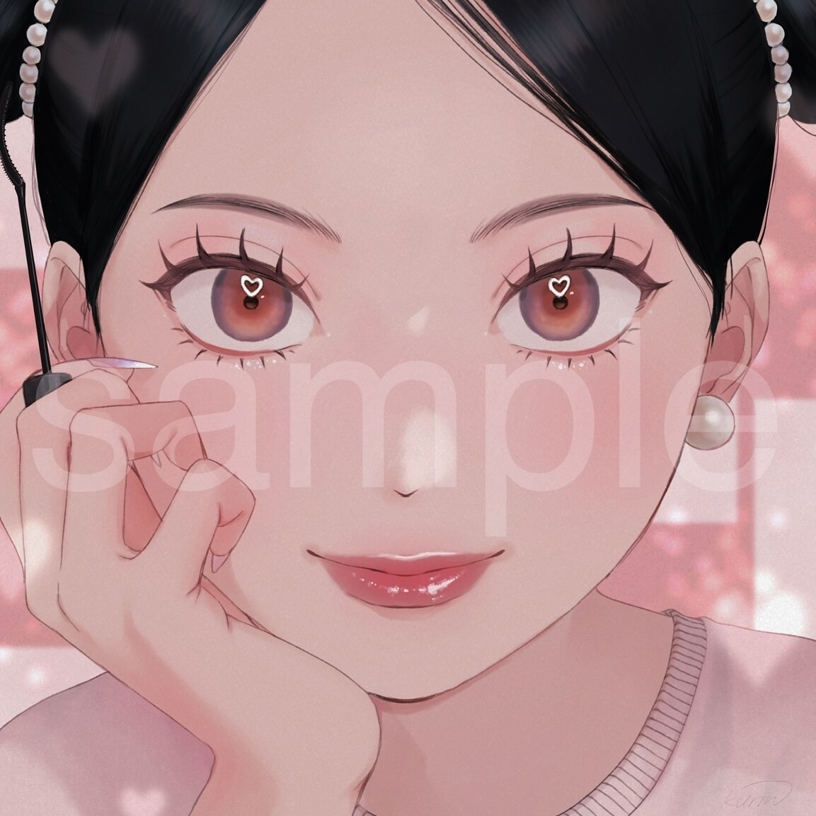 かわいくトレンド感あるイラストお描き致します アイコン、挿絵、一枚絵や似顔絵も！ イメージ1