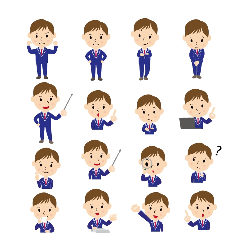 様々なシーンに対応できるアイコン描きます いろんな職業の人々から可愛いペットまで！ イメージ2