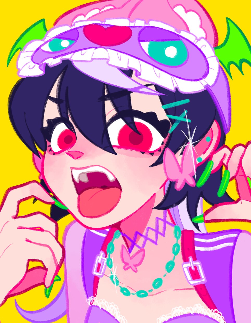 POPでかわいい1枚絵を描きます カラフルなイラストで人目をひきます！ イメージ1