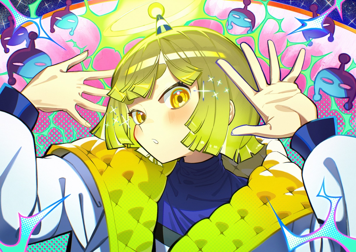 MV/歌ってみたのサムネ用イラストを制作します 曲の雰囲気に合わせる一枚絵を作成します。YouTube投稿可 イメージ4