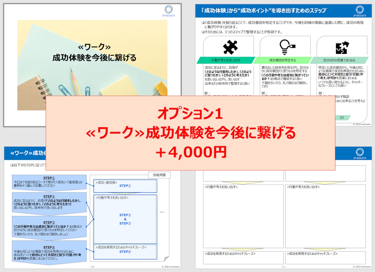 新人～若手研修「振り返り研修」教材提供します そのままでも使えるパワーポイントデータです イメージ4