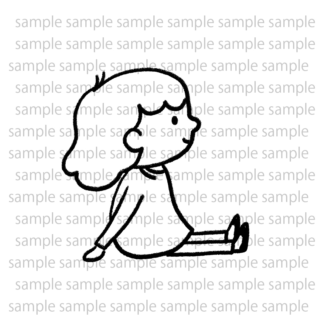 ゆる可愛い！モノクロイラスト描きます 修正何度でもOK！納得いくまで丁寧に イメージ2