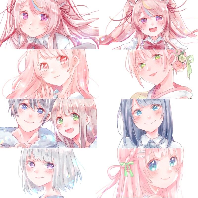 アイコンを制作いたします ラフ確認無し/修正無し/創作、オリジナルのみ イメージ10