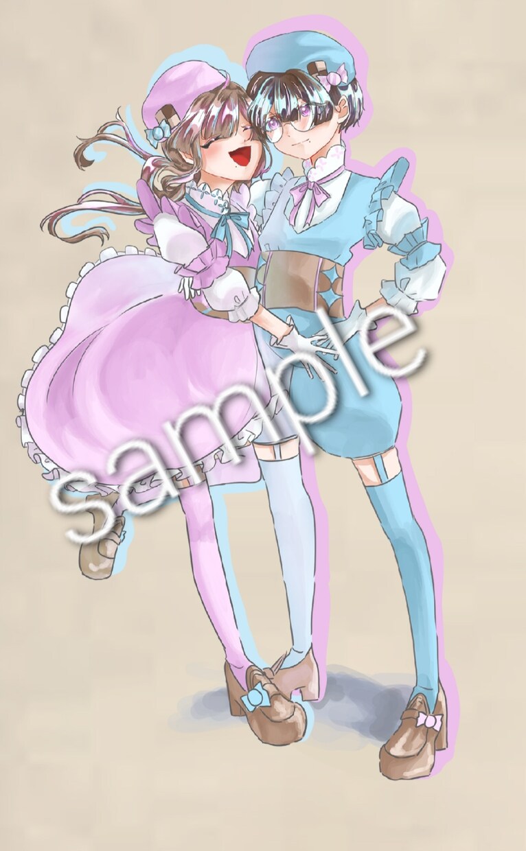 立ち絵描きます 立ち絵など、その他色々描きます。 イメージ7