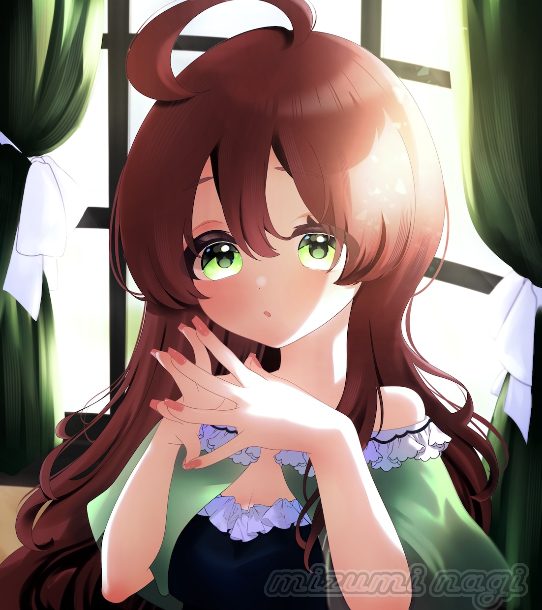 イラスト全般制作します キラキラでうるうるな女の子たちのイラストを制作します イメージ2