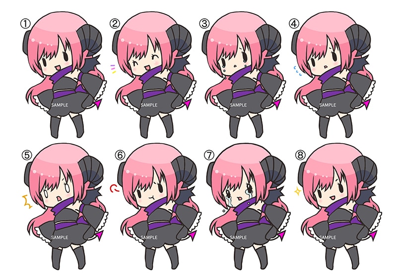 ゆるふわSDイラスト制作いたします SNSやHPに、可愛いオリジナルキャラを。是非。 イメージ4