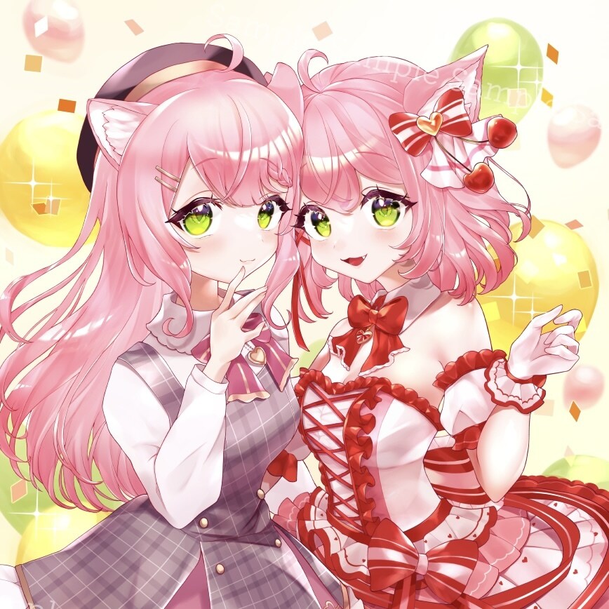可愛いイラスト作成いたします 配信イラストからLive2Dモデルまで制作可能です！ イメージ5