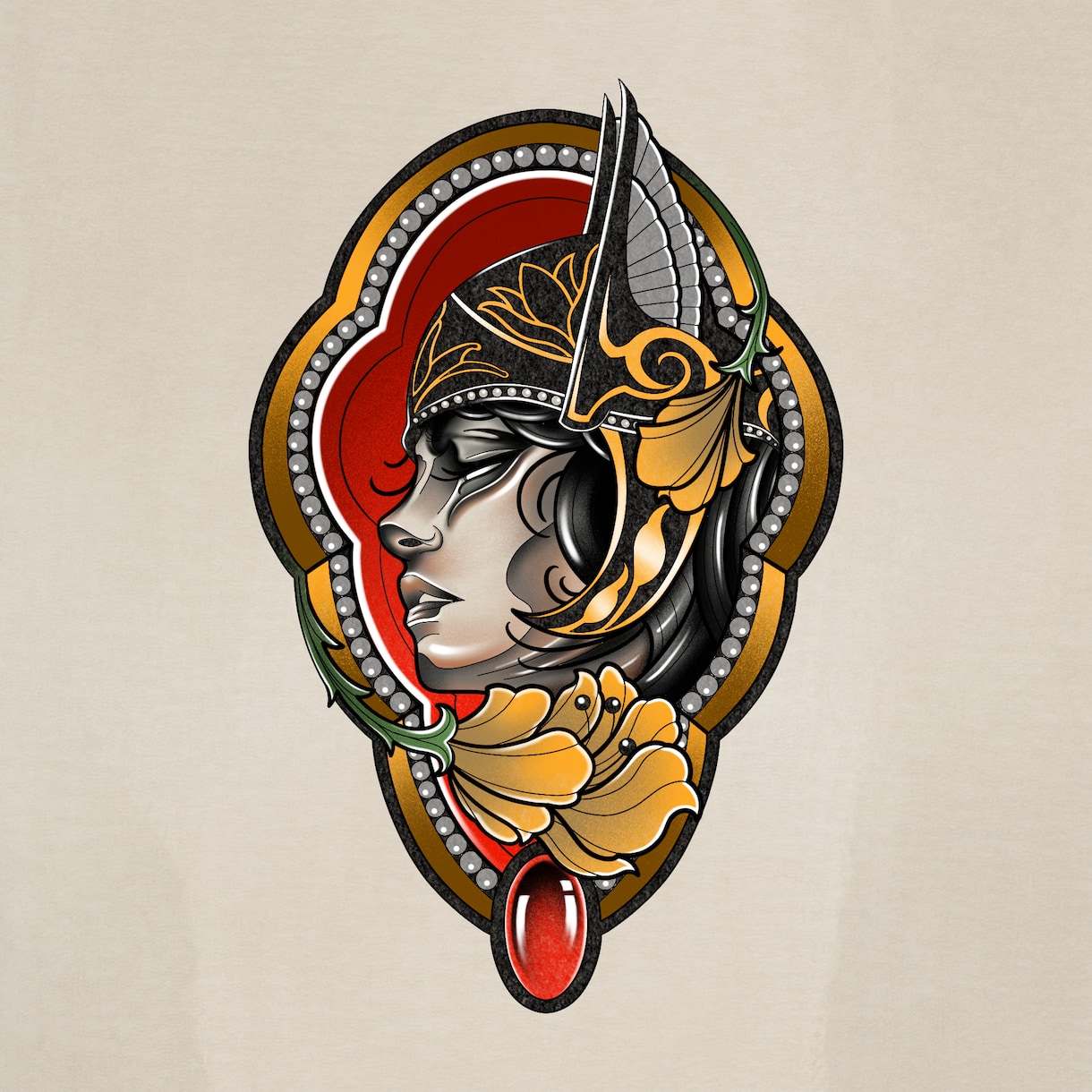 traditionalなデザイン描けます TATTOO デザイン　ロゴ　イラスト イメージ7