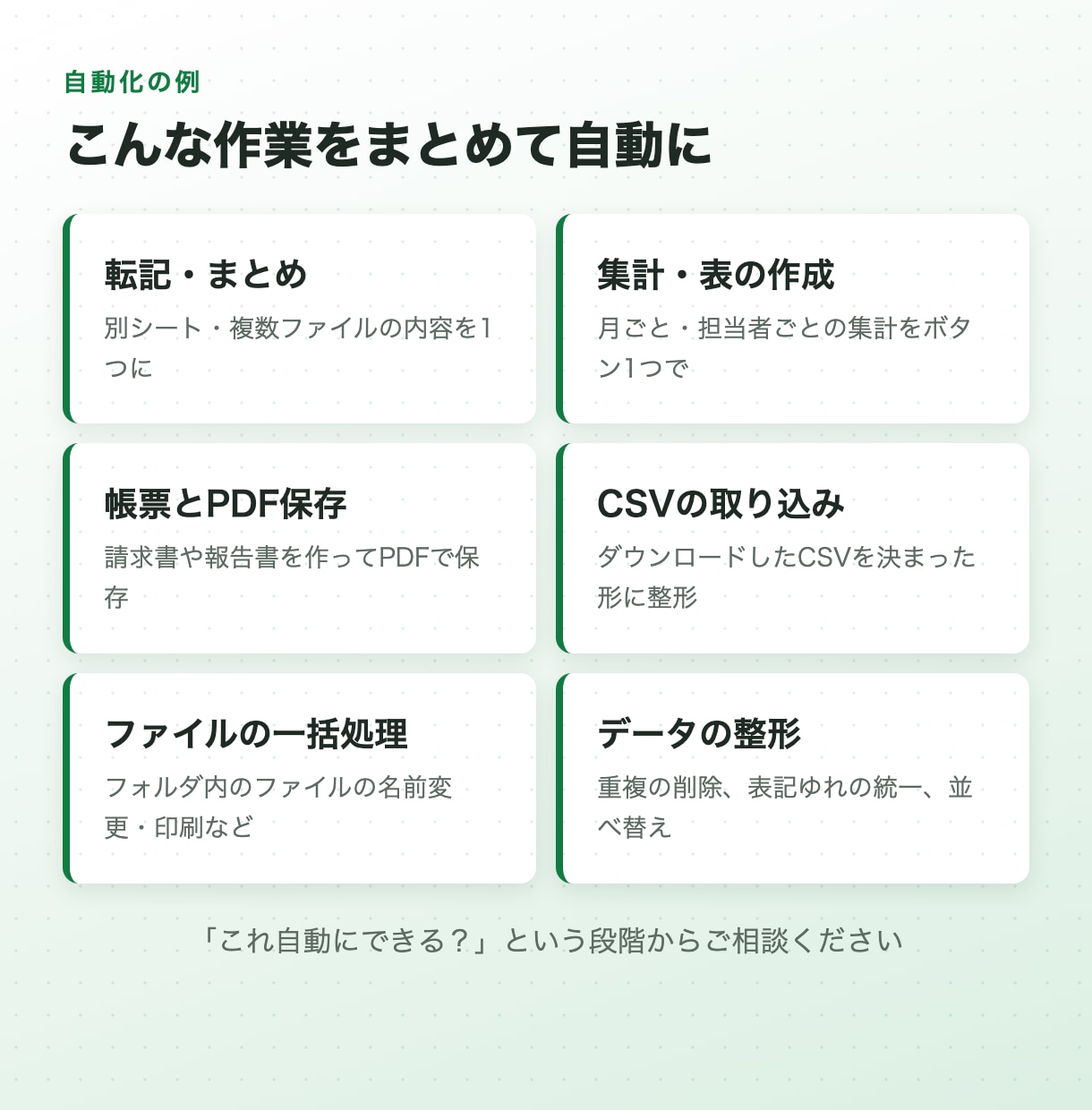 Excelマクロ・VBAで面倒な作業を自動化します 転記・集計・帳票づくりなど、毎日の手作業をボタン1つに イメージ2