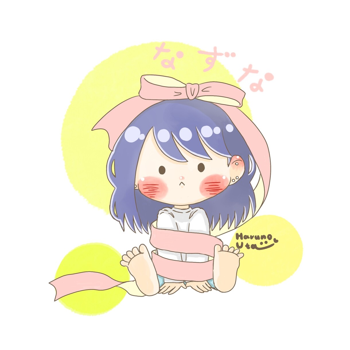 ゆるくて可愛いイラスト描きます SNSで使えるイラストアイコン描きます。 イメージ4