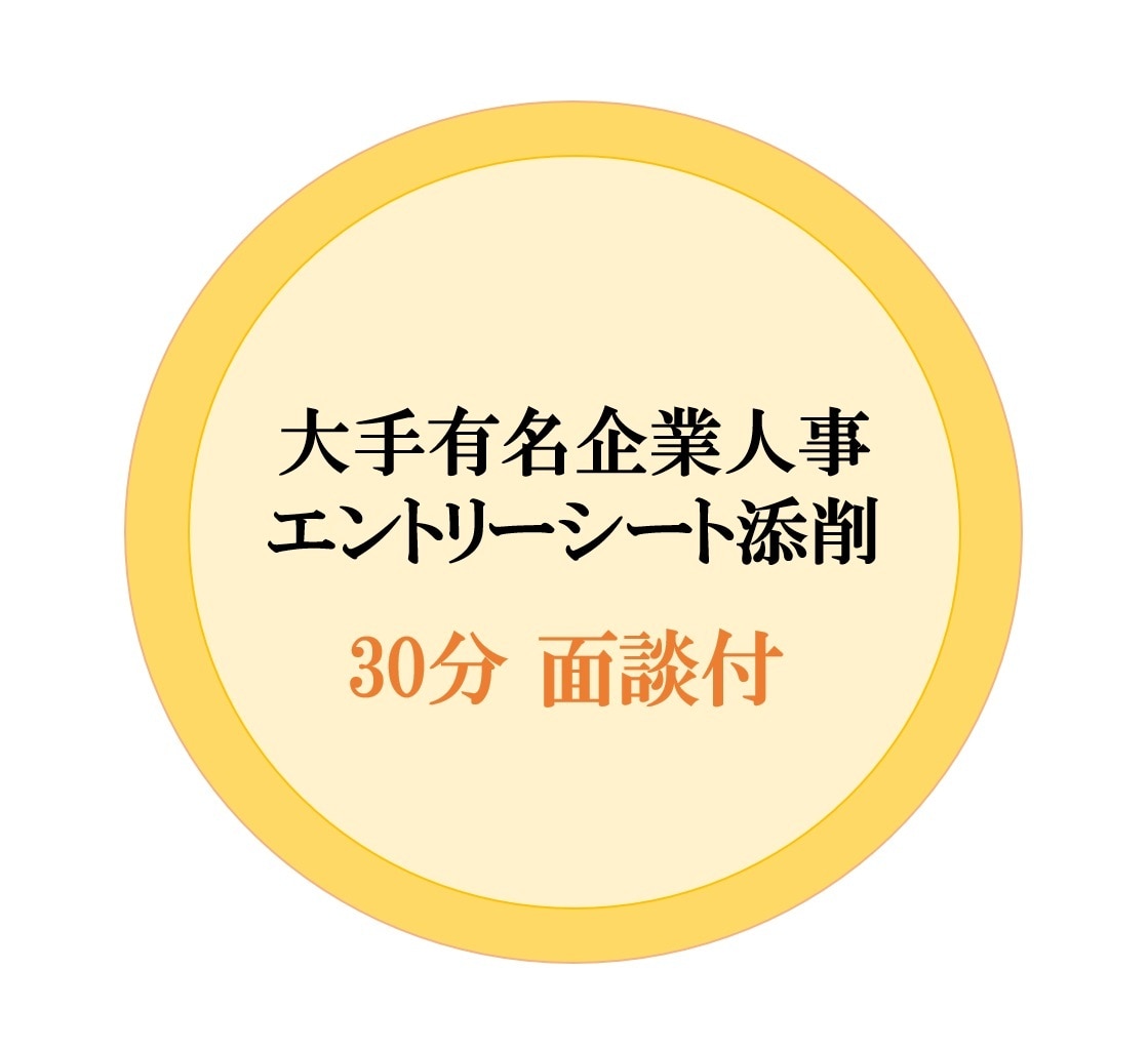 無制限／エントリーシートを面談にて添削、指導します 面談で直接質問しながらESをブラッシュアップできます！ イメージ1