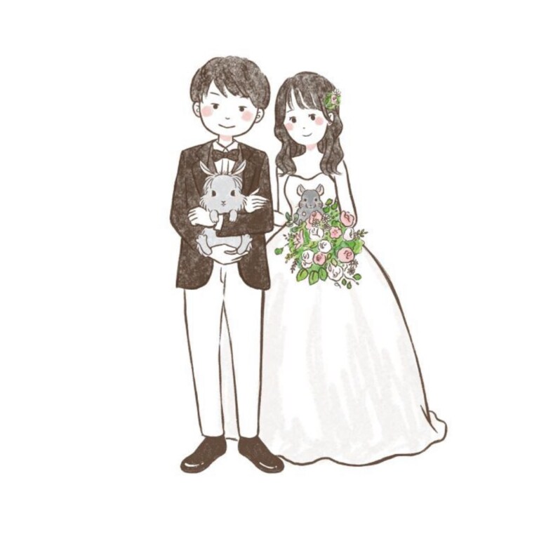 やわらかタッチのウェルカムボードお描きます (データでのお渡しになります) イメージ2
