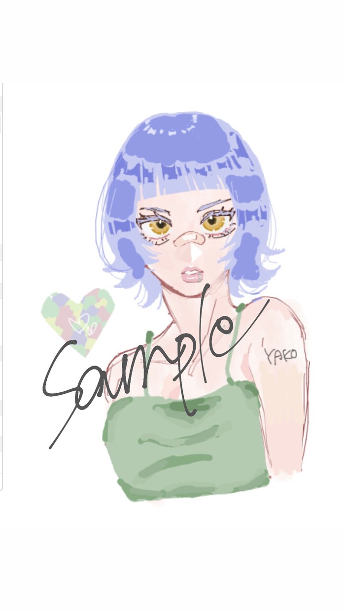 アイコン・素材イラスト描きます (Y2K・サブカルなど)ファッション系女子・男子描きます！！ イメージ2