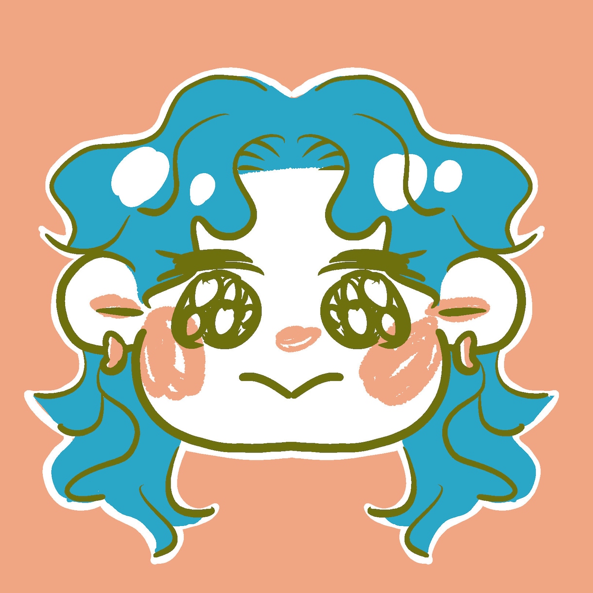 きゅるんとしたアイコン描きます SNSなどのアイコンにゆるきゅるイラストはいかがですか♪ イメージ5
