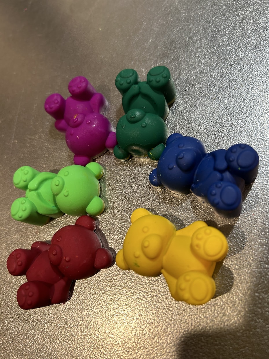 口に入れても大丈夫なクレヨン！ます グラデ、単色。オーダーメイドにてお作りします！ イメージ3