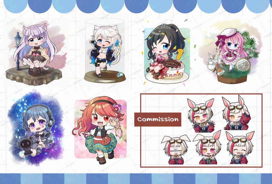 愛されるSDキャライラスト製作します アイコンやグッズに使えるかわいいイラストを！ イメージ4