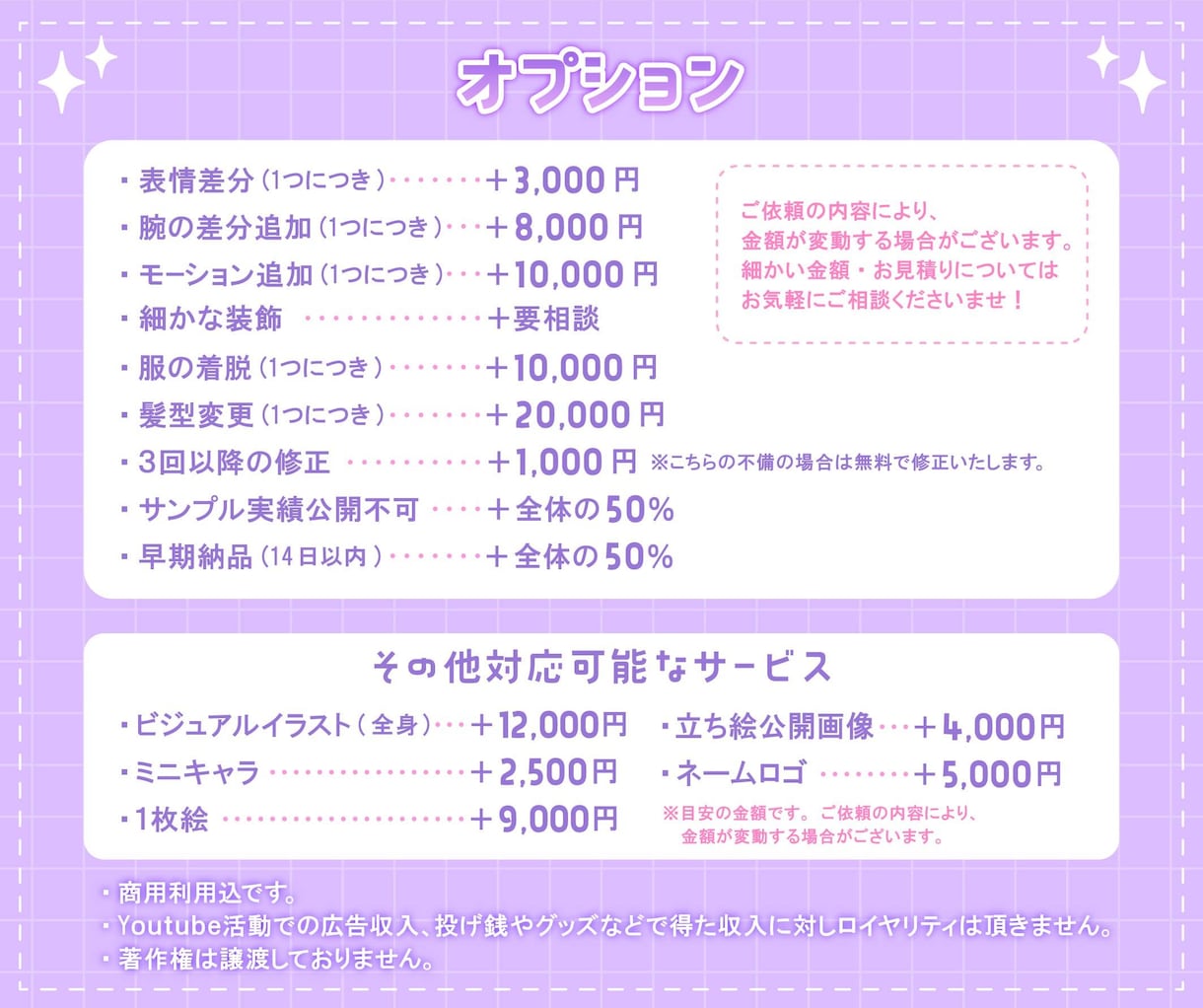格安でハイクオリティなVTuber作成します イラストからLive2Dまで一貫して作成できます‪♡ イメージ3