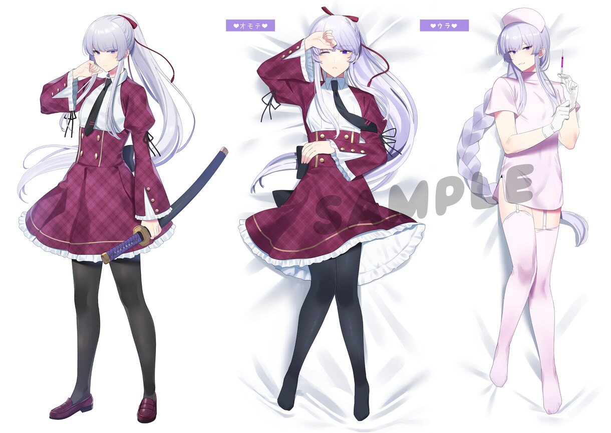 一枚絵やキャラデザ、立ち絵等制作します 美少女イラスト・かわいいキャラデザならお任せください！ イメージ8