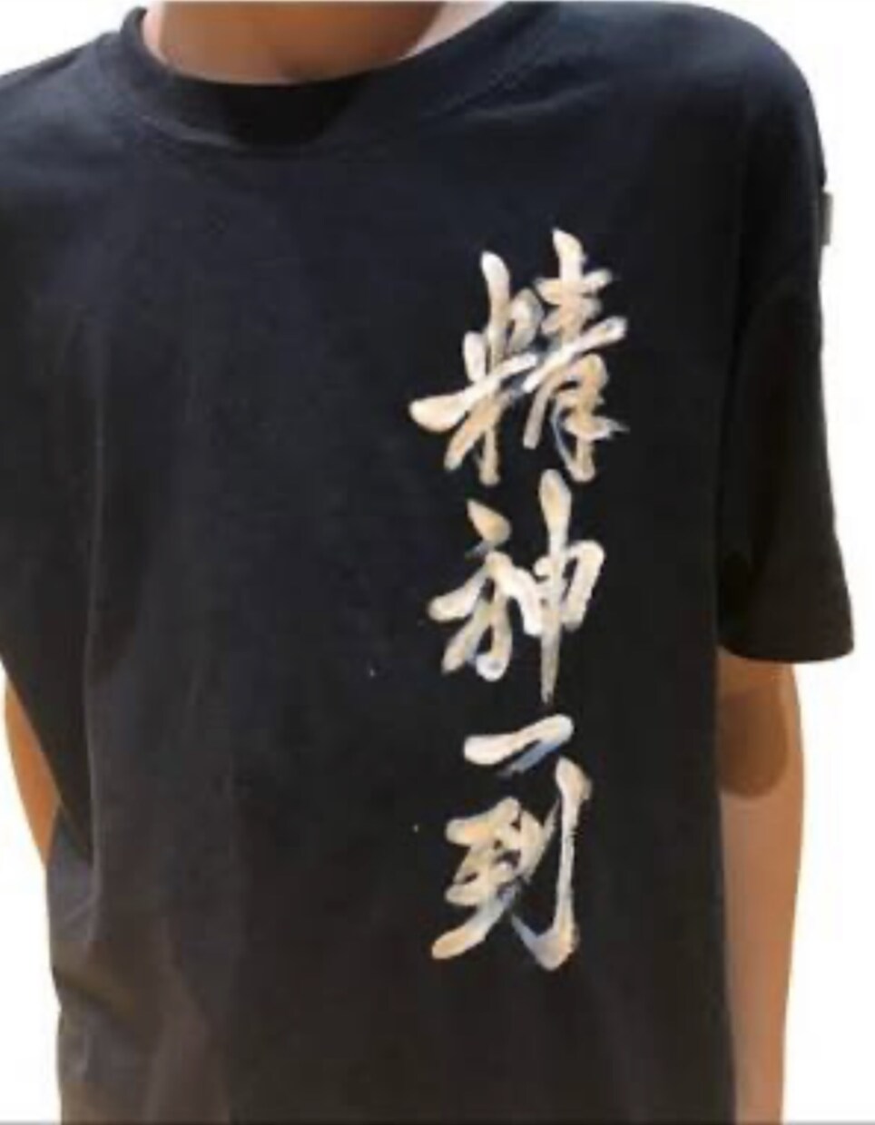 書道師範がTシャツに心をこめて文字を書きます 世界で1枚のあなただけのシャツになります。 イメージ5