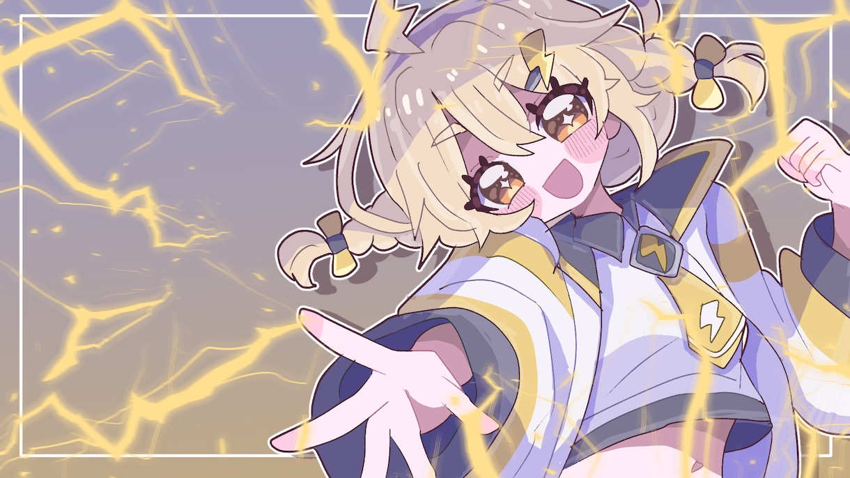 Vtuber活動に！可愛いイラスト描きます アイコン/歌ってみた/立ち絵/キャラデザ制作可！ イメージ1