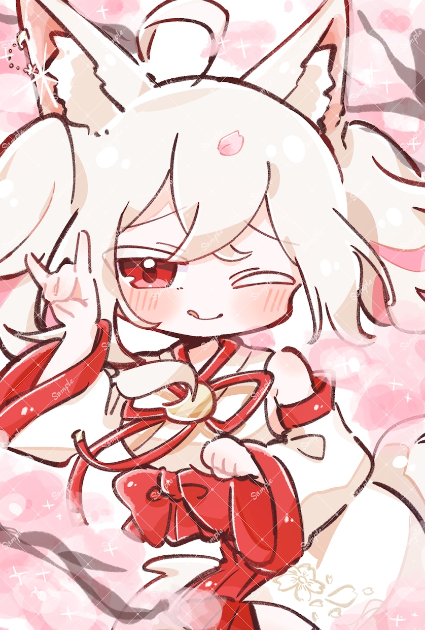 総販売実績200件超！デフォルメキャラ描きます かわいいゆるふわ絵柄から目を惹くカートゥーン調まで！ イメージ9