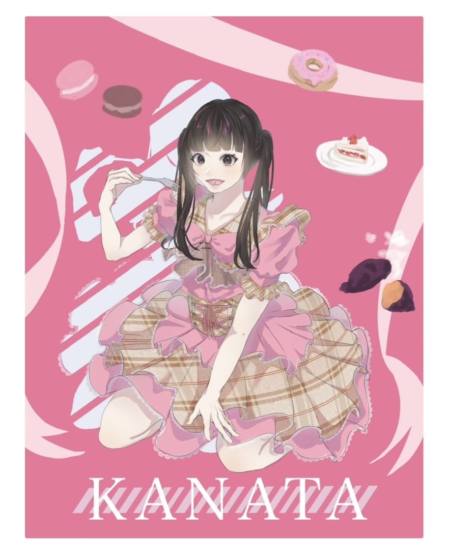 生誕やフラスタなどのイラスト描きます 生誕Tやフラスタイラストなどに使えるかわいいイラストです イメージ3