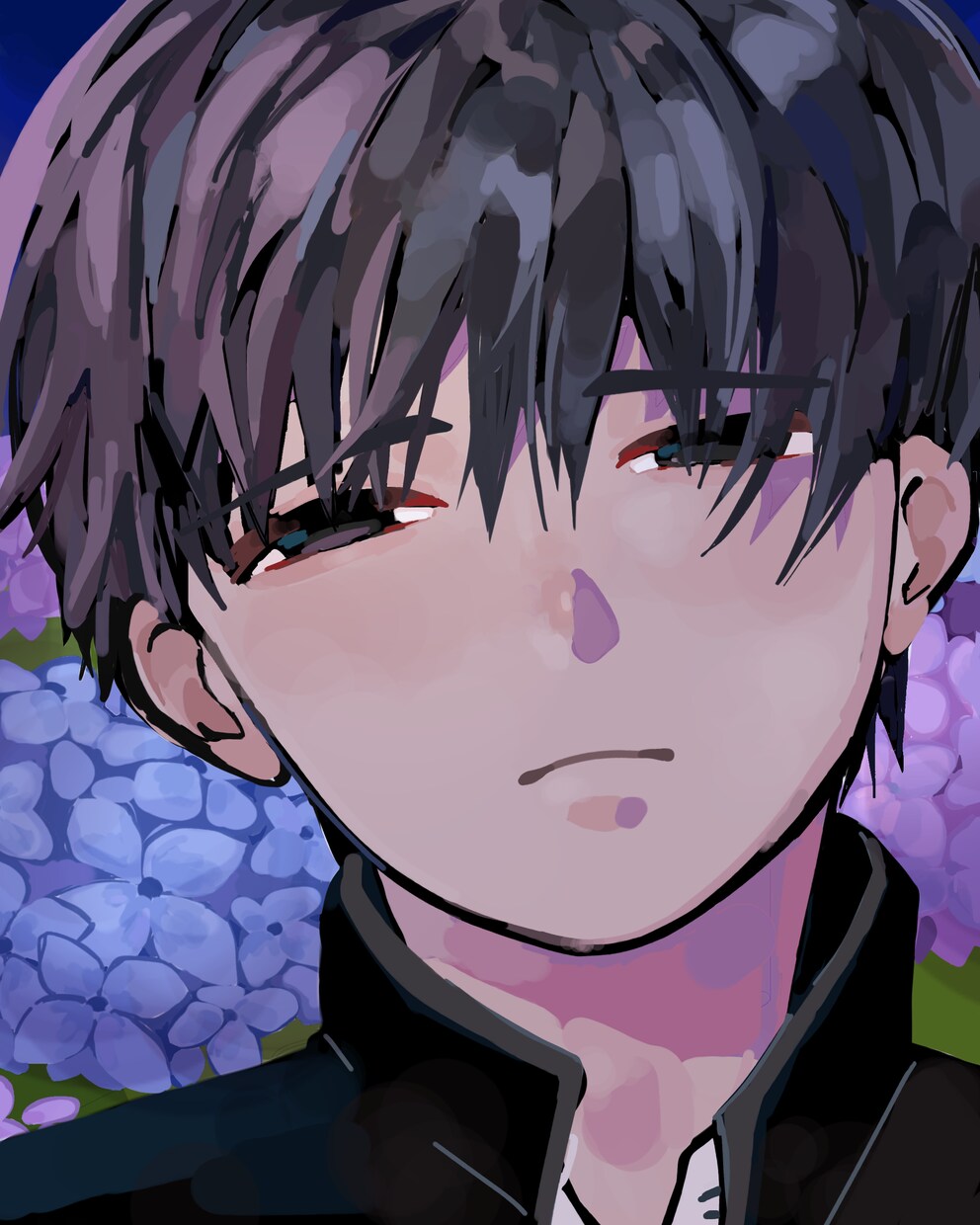 目を惹かれ印象に残る素敵な厚塗り風イラスト描きます はっきりとした線画にふんわりと色をのせ、暖かく完成させます イメージ4