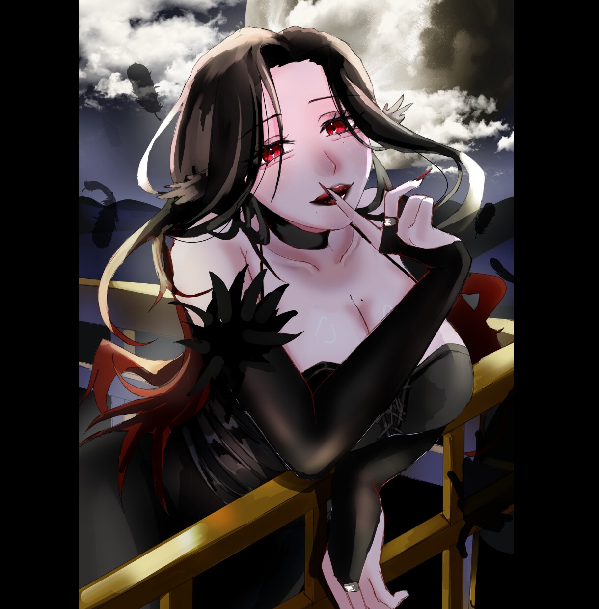 艶感あるイラストを制作いたします ニーズに合わせた儚いからダークなテイスト イメージ6