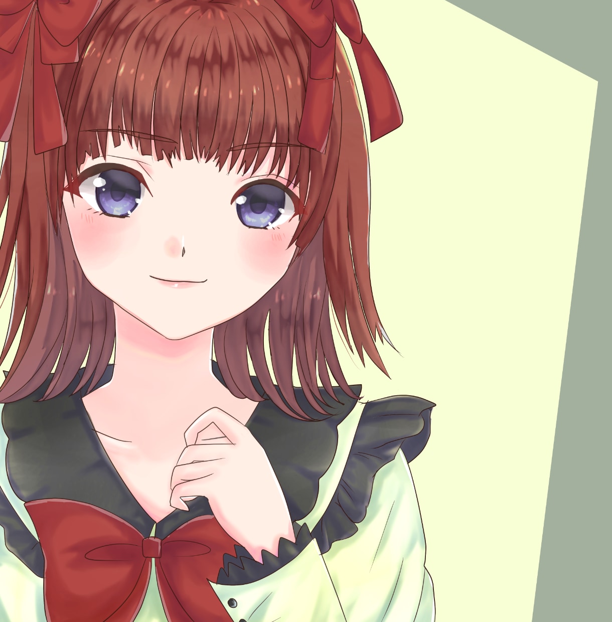 明るい印象のアイコンやアニメ似顔絵等お描きします 簡単な背景は無料。商用可。印象に残るプレゼント等に イメージ10