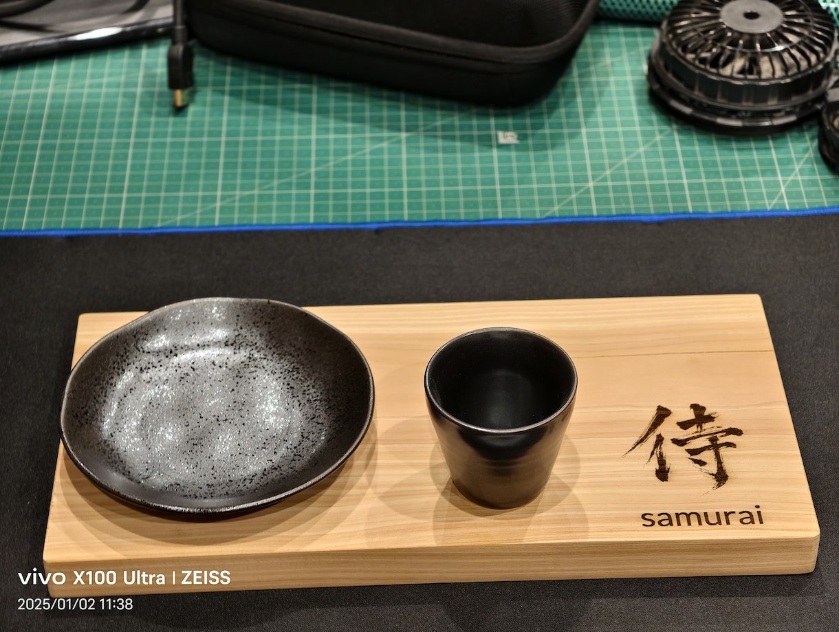 記念日やプレゼントに◎木製品へ刻印します カッティングボードをご用意しています イメージ1