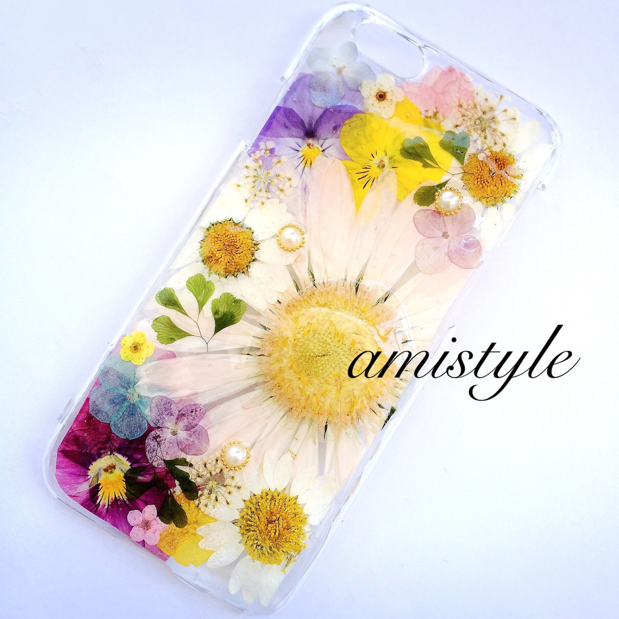 押し花のスマホケースを作成します 身近なスマホから毎日の生活にお花の彩りを…❤︎ イメージ4
