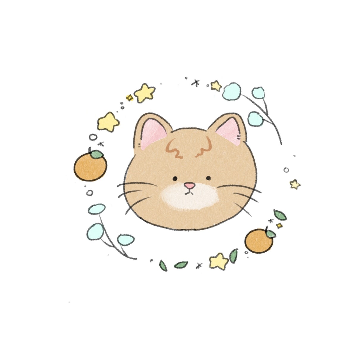 かわいいネコのアイコンイラストをかきます ペットでも好きなネコでも大丈夫！ イメージ2