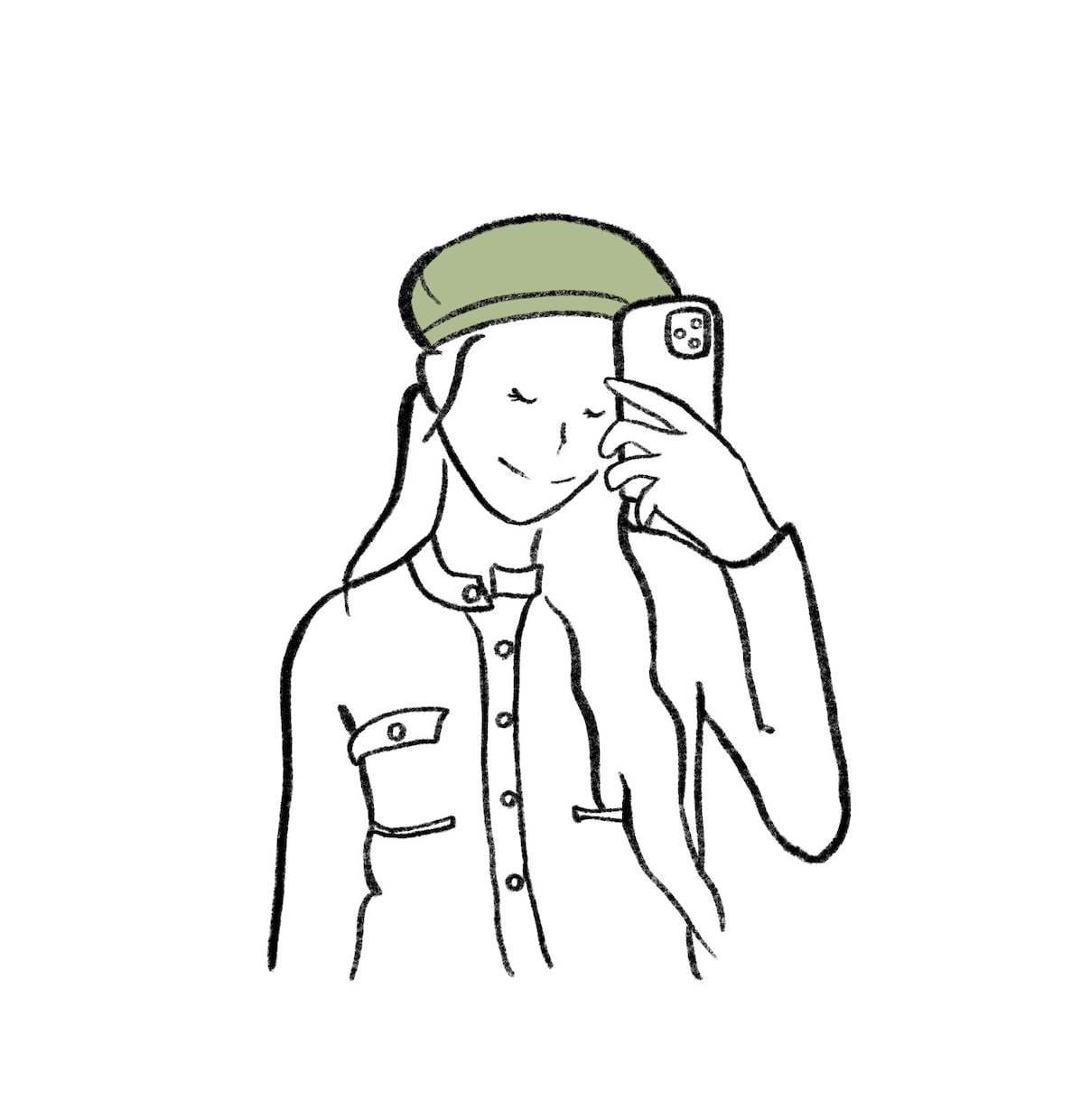韓国風のゆるい絵を描きます 推しやお気に入りの写真をゆるめなイラストにしたい方へ イメージ3