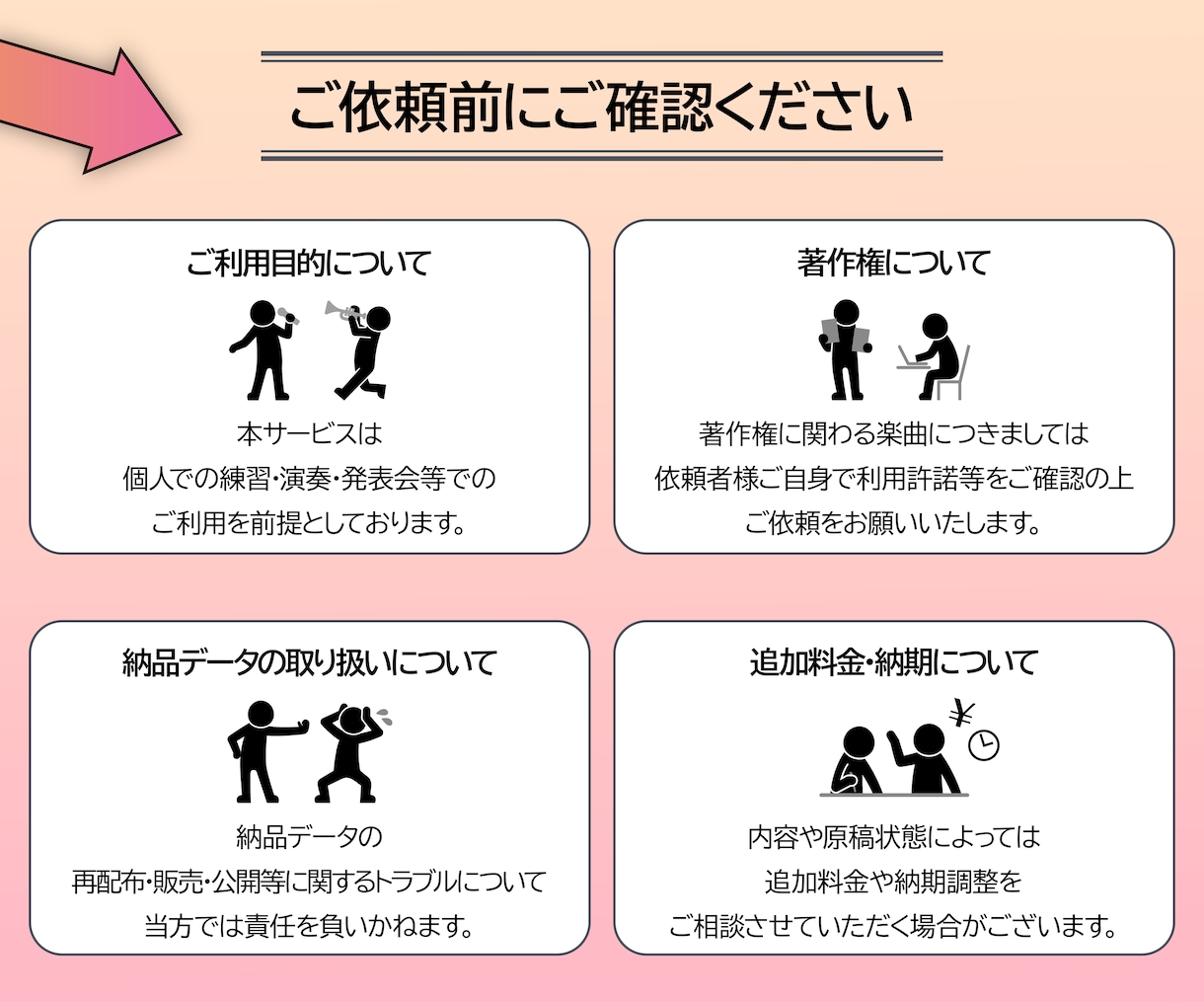 楽譜の移調・手書きの楽譜をキレイに作成します ミュージシャン兼デザイナーが作成するからきれいで見やすい！ イメージ6