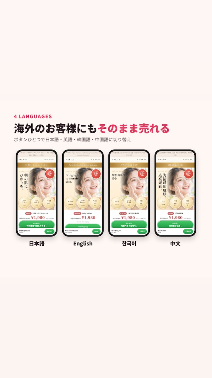 制作したLPの期限や価格を1回千円で変更します 季節のキャンペーンも、日付と価格を変えて来年また使える！ イメージ4