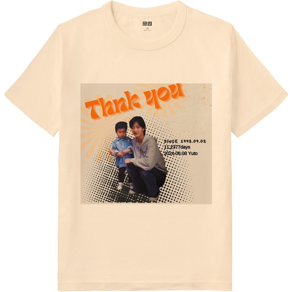 盛り上がる結婚式の両親贈呈品用のTシャツを作ります 思い出に残る両親贈呈品で他とは被りたくない方に是非！ イメージ2