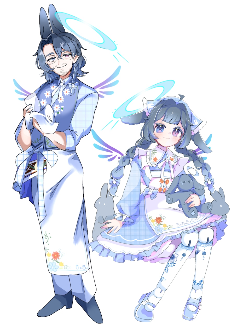 キャラクターデザインおよび立ち絵描きます IRIAM、TRPGなどで使用できる立ち絵イラストを描きます イメージ2