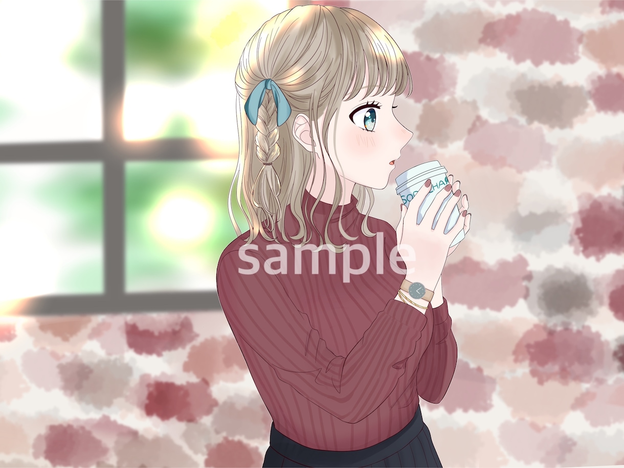 女の子のイラストを描きます ご希望に沿ったイラストをお描きします！気軽にお声がけ下さい！ イメージ4